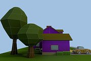 Low Poly House 2, an Architecture 3D Model by Midgardians (Thumbnail 13 of 14)