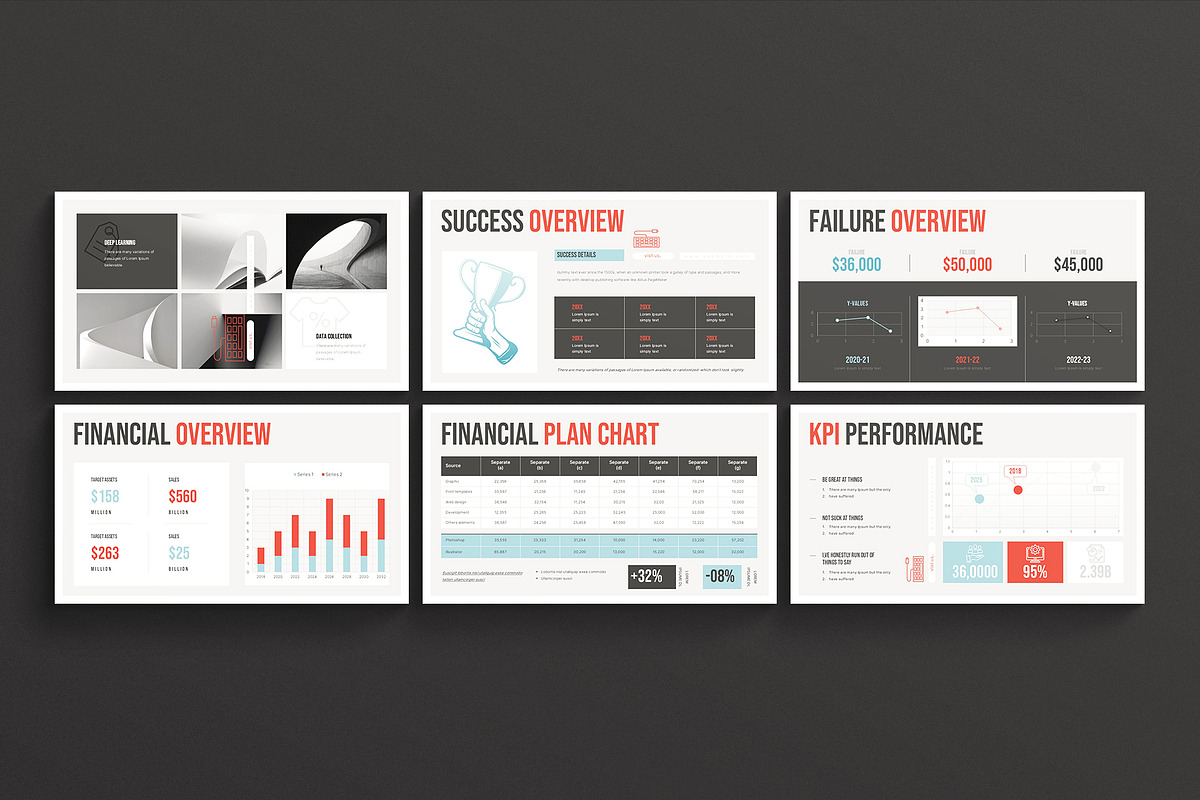 Annual Report Presentation Template, a Presentation Template by ArtisanaAura (Photo 9 of 12)
