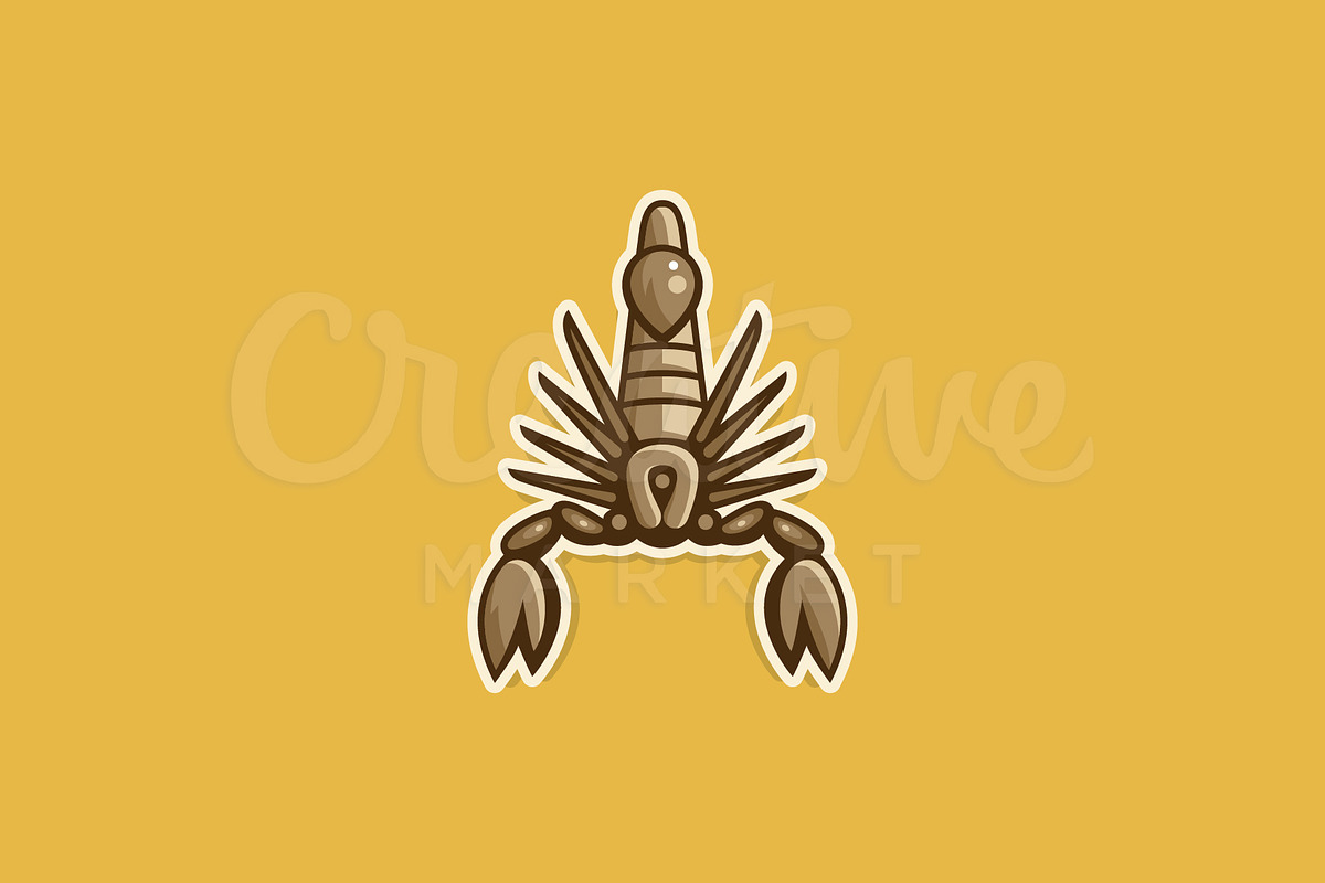 Scorpion Logo, a Branding & Logo Template by nospacestore