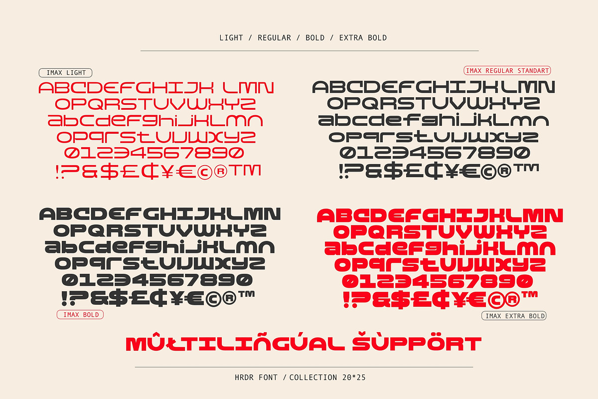 Imax, a Sans Serif Font by HRDR (Photo 11 of 12)