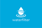 Water Drop Filter Ripple Logo Design, a Branding & Logo Template by yopie (Thumbnail 2 of 3)