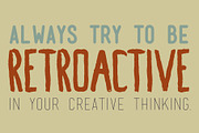 Retroactive Fun Vector Font, a Font by Aurum Creative (Thumbnail 2 of 5)