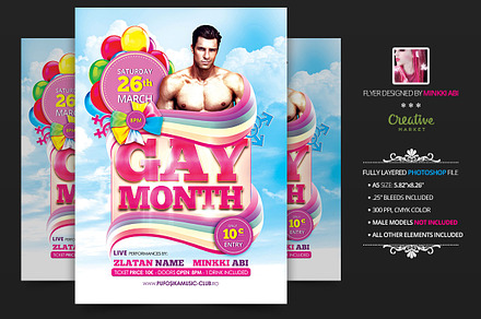 Gay Month Flyer | Poster
