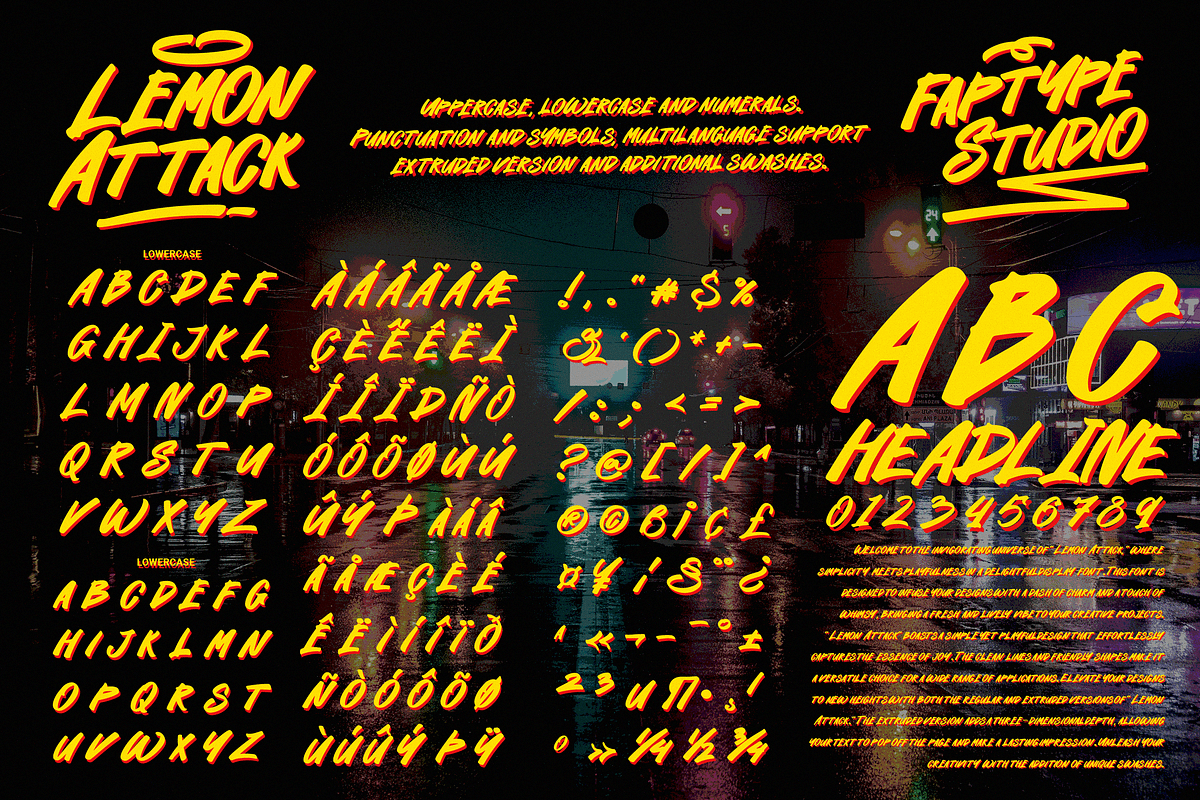 Panic Attack | Playful Sticker Font, a Handwritten Font by Ardana Creative (Photo 10 of 11)