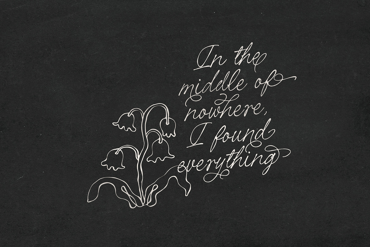 Thirty Pages - Handwritten Script, a Script Font by Sarid Ezra (Photo 2 of 9)