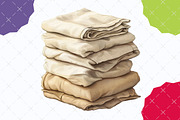 Neutral Autumn Laundry Clipart, an Illustration by designcity5 (Thumbnail 4 of 5)