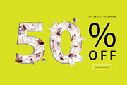 Spring Sale Web Banners, an Illustration by PREMIUMVECTOR (Thumbnail 2 of 2)
