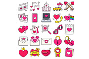 LoveWeddingHeartValentine C-Line 100, a Person Illustration by MRPOR (Thumbnail 3 of 4)