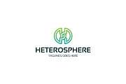 Heterosphere Letter H Logo, a Branding & Logo Template by ashenterprise (Thumbnail 3 of 3)