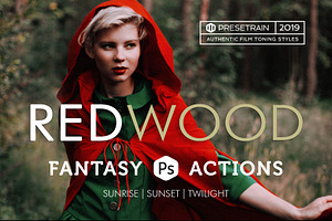 Redwood Photoshop Actions