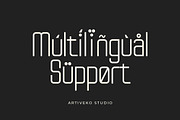 Vesue – Minimalist Simple Sans Serif, a Sans Serif Font by Artiveko (Thumbnail 3 of 8)