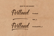 Portland | Modern Delicate Script, a Script Font by Fontlicious (Thumbnail 2 of 6)