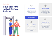 Airline Booking Illustrations, a Person Illustration by Vectors Market (Thumbnail 2 of 8)