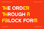 Fonteira Geometric Sans Serif Font, a Sans Serif Font by Vadovastd (Thumbnail 7 of 9)