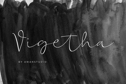 Vigetha Script Font