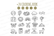 Natural Science Clipart Set, an Education Illustration by Palau (Thumbnail 9 of 10)