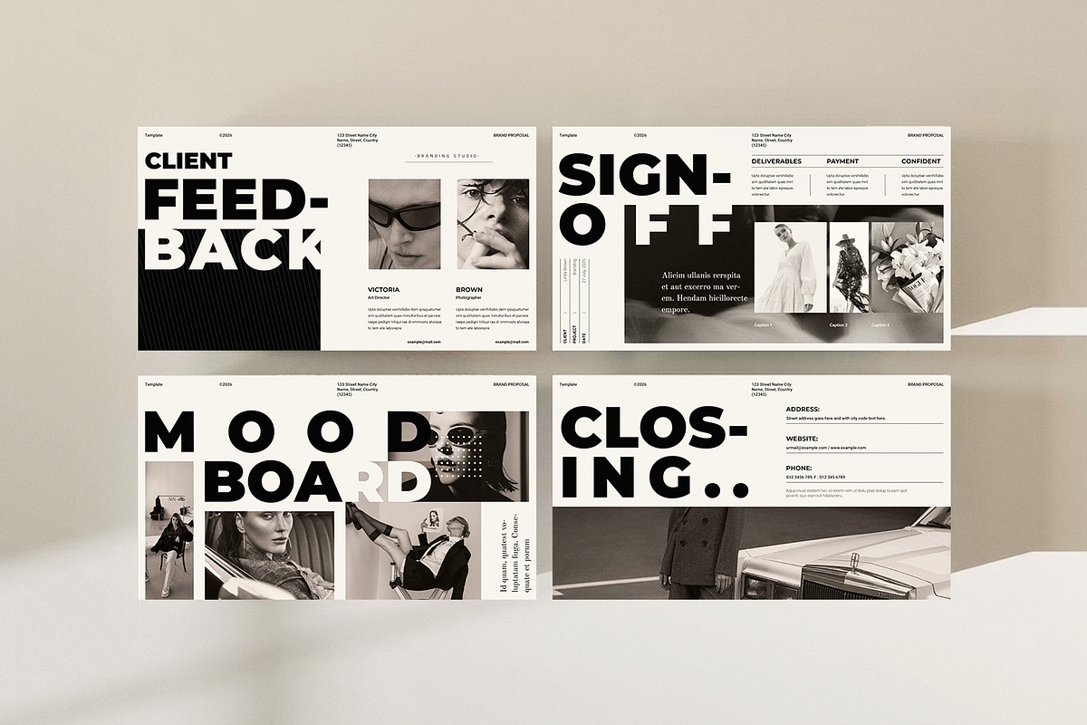 Brand Proposal Presentation Template, a Presentation Template by ArtisanaAura (Photo 14 of 14)