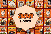 570 Retro Templates Canva Editable, a Design Template by TemplateCastleStore (Thumbnail 4 of 10)