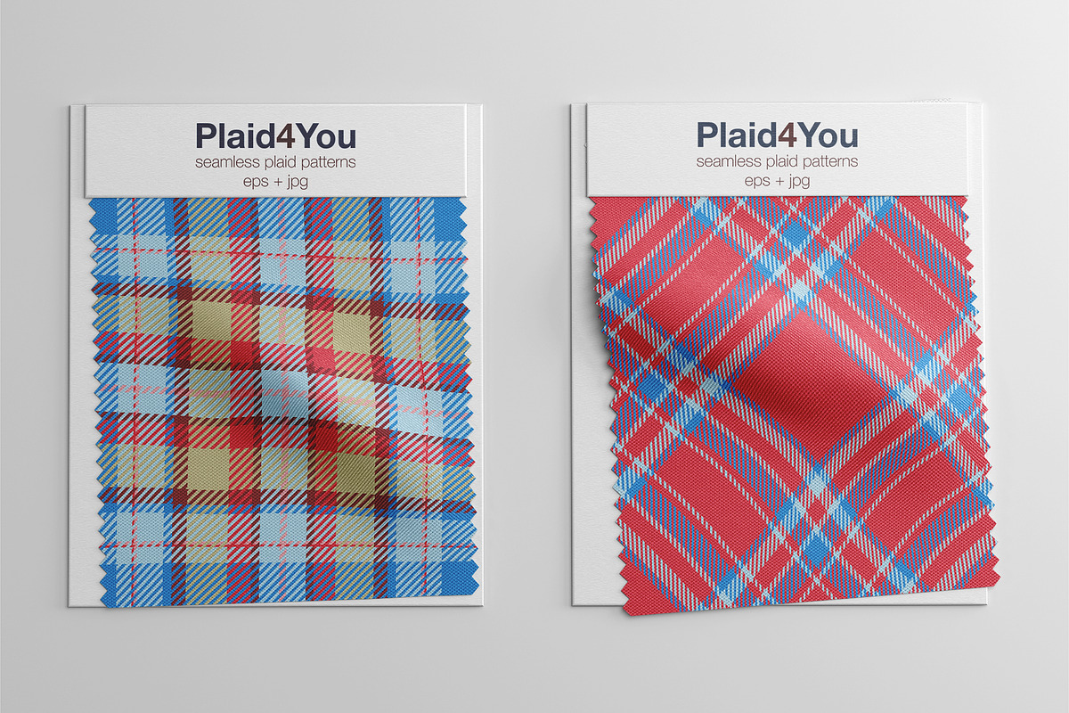 #117 Christmas Checkered Patterns, a Pattern Graphic by Plaid4You (Photo 3 of 11)