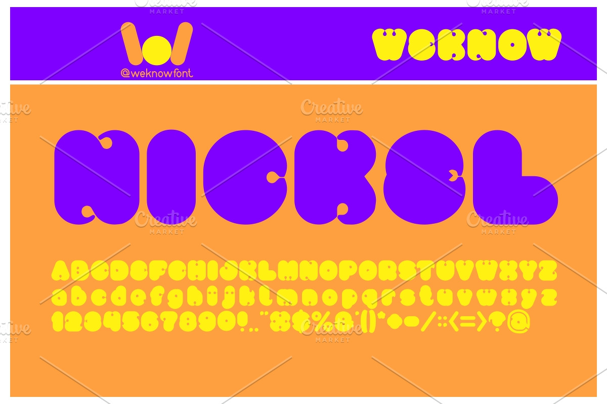 little think big impact, a Font by weknow (Photo 3 of 5)