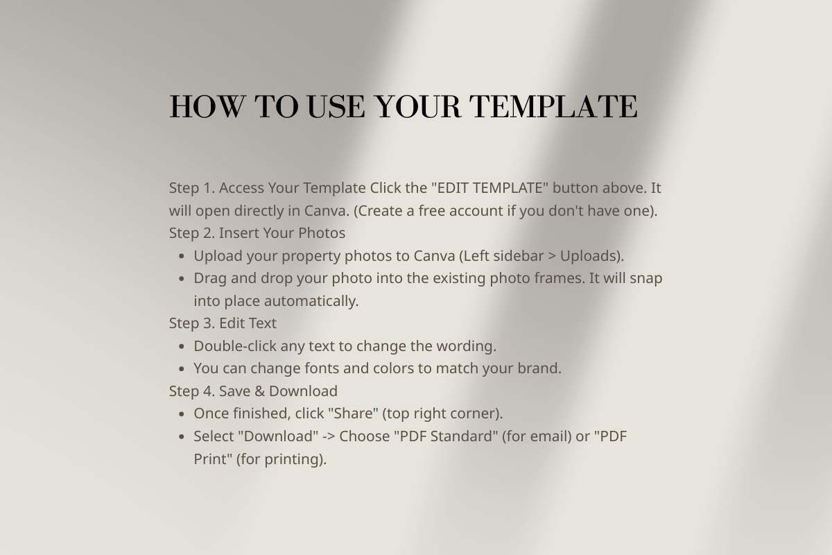 Luxury Airbnb Welcome Book Template, a Magazine Template by batang (Photo 4 of 4)