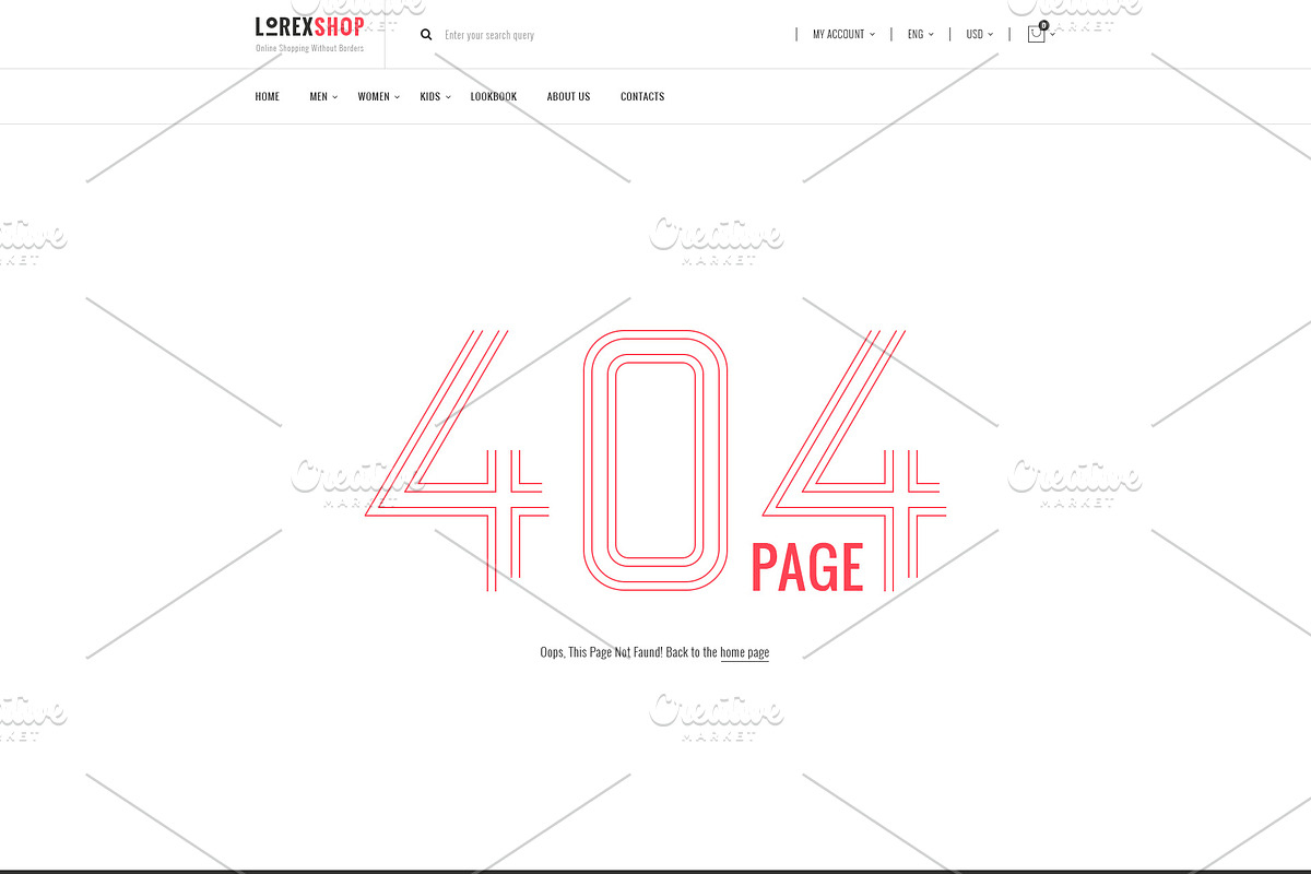 LOREX - E-commerce PSD Templates, a Websites & App Template by ArtStyles (Photo 15 of 26)