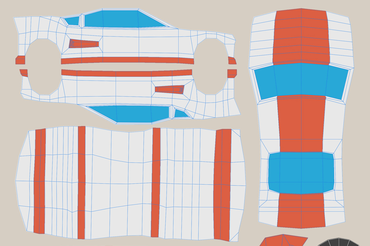 Cartoon Racing Car Pack Low Poly, a Cars & Vehicle 3D Model by Low Poly Lab (Photo 20 of 20)