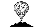 Hot Air Balloon Silhouette Bundle, an Object Illustration by Gaye Art (Thumbnail 3 of 31)