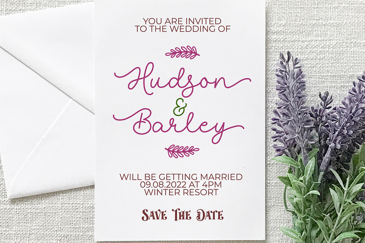The Babe - Monoline Heart Font, a Script Font by Airotype (Photo 4 of 10)