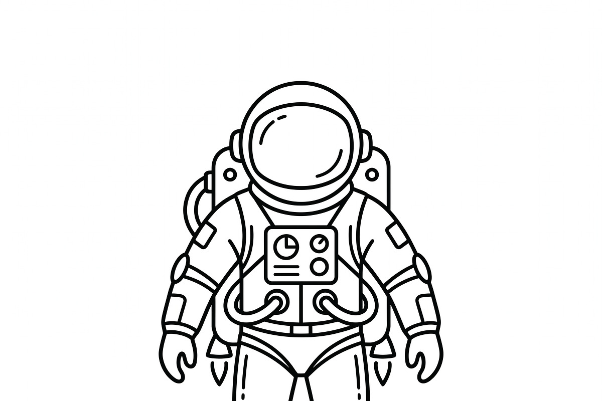 Bundles Space Astronomy Icons, an Outline Icon by adenpinkstore (Photo 4 of 9)