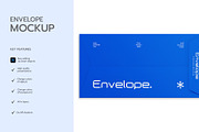Minimal Envelope Mockup PSD, an Advertising Mockup by graphypix (Thumbnail 2 of 4)