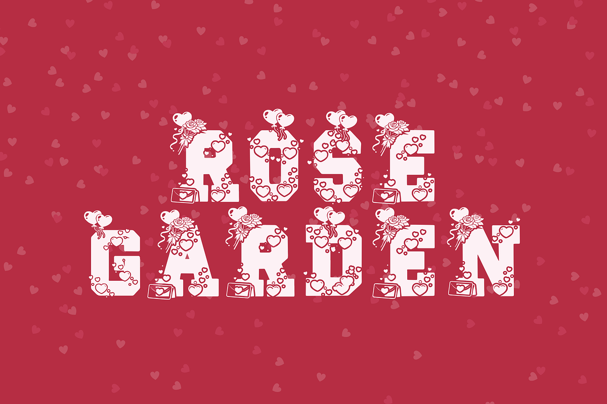 Blockton Valentine, a Serif Font by Dm Studio (Photo 3 of 10)
