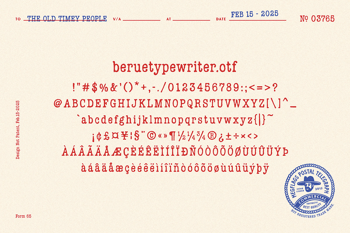 Beruegram, a Sans Serif Font by Megflags (Photo 4 of 9)