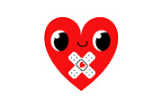 Cute Blood Donation Heart, a Healthcare Illustration by the_myro (Thumbnail 7 of 7)