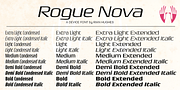 Rogue Sans Nova, a Sans Serif Font by Device (Thumbnail 2 of 5)
