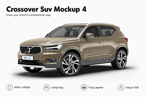 Crossover SUV Mockup 4