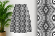 Boho Geo Seamless Pattern, a Pattern Graphic by Sharon Schwalbe (Thumbnail 1 of 4)