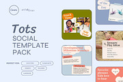 Tots Early Education Social Template, a Social Media Template by Artfullyours (Thumbnail 1 of 11)