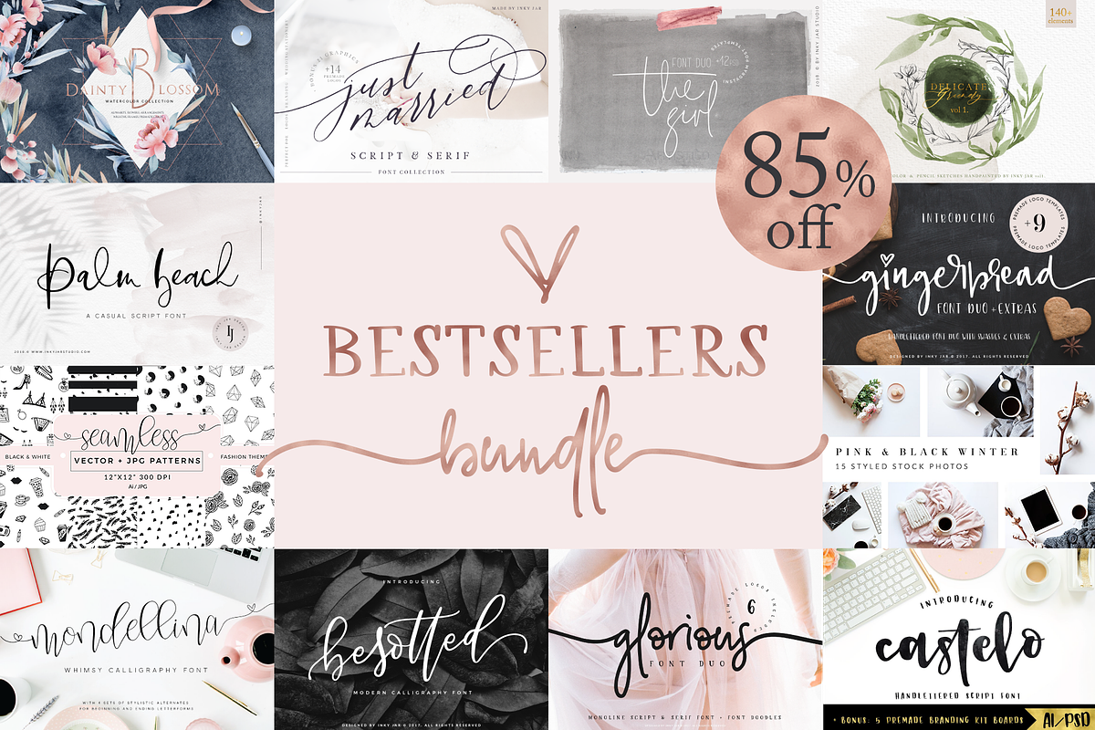 85% off - Bestsellers Bundle