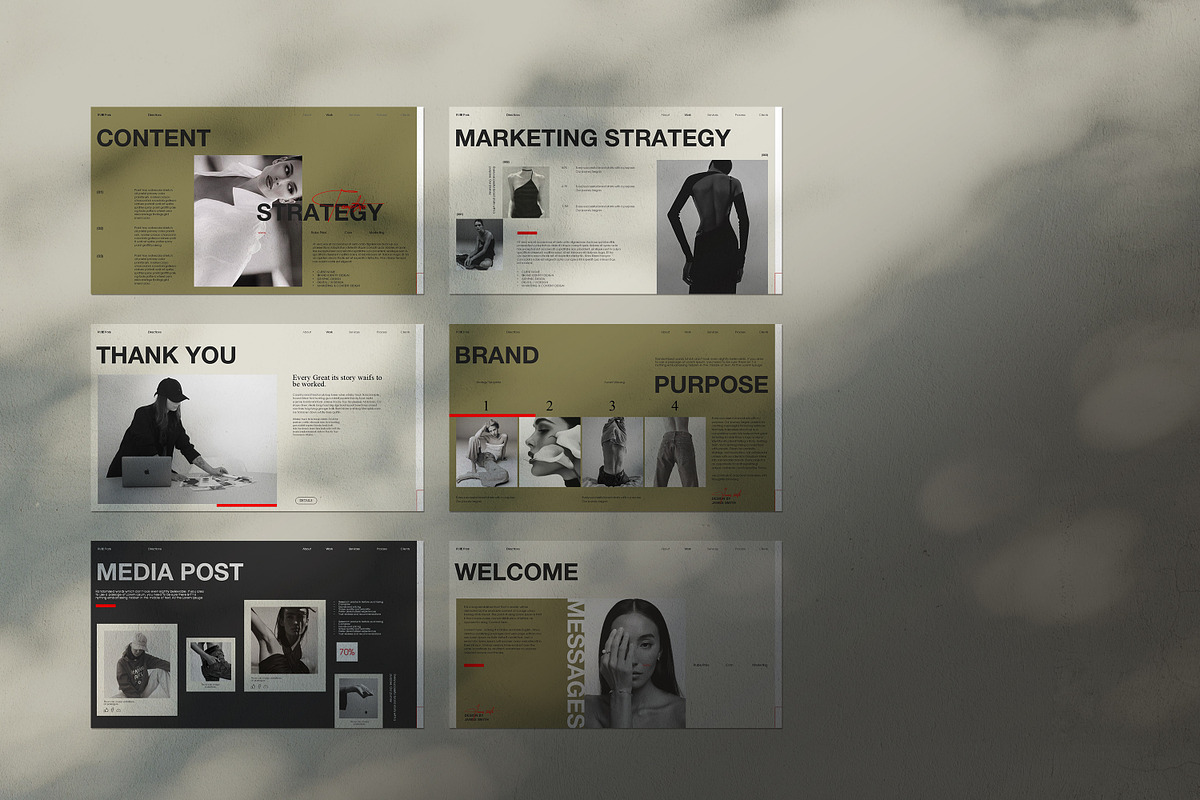 Marketing Strategy Template, a Presentation Template by CreativexGenius (Photo 8 of 11)