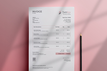 Clean Invoice