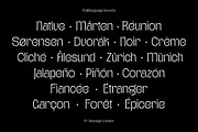 Teenage Wander - Variable Font, a Serif Font by TeenageFoundry (Thumbnail 7 of 12)