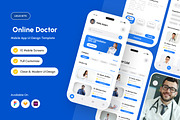 Nadi - Online Doctor App Design, a Websites & App Template by productype1 (Thumbnail 1 of 5)