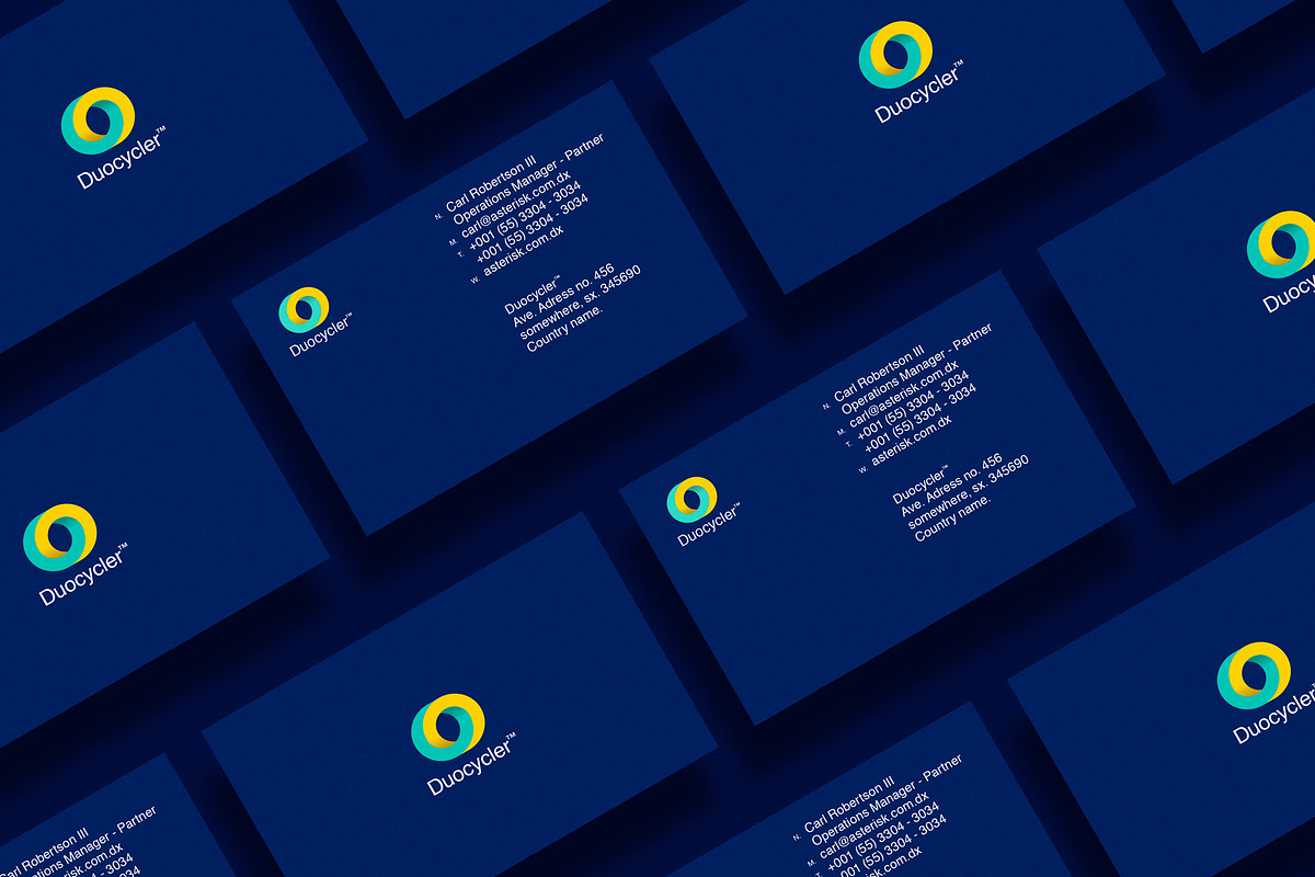 Business cards template: Duocycle, a Business Card Template by Srg® (Photo 2 of 4)