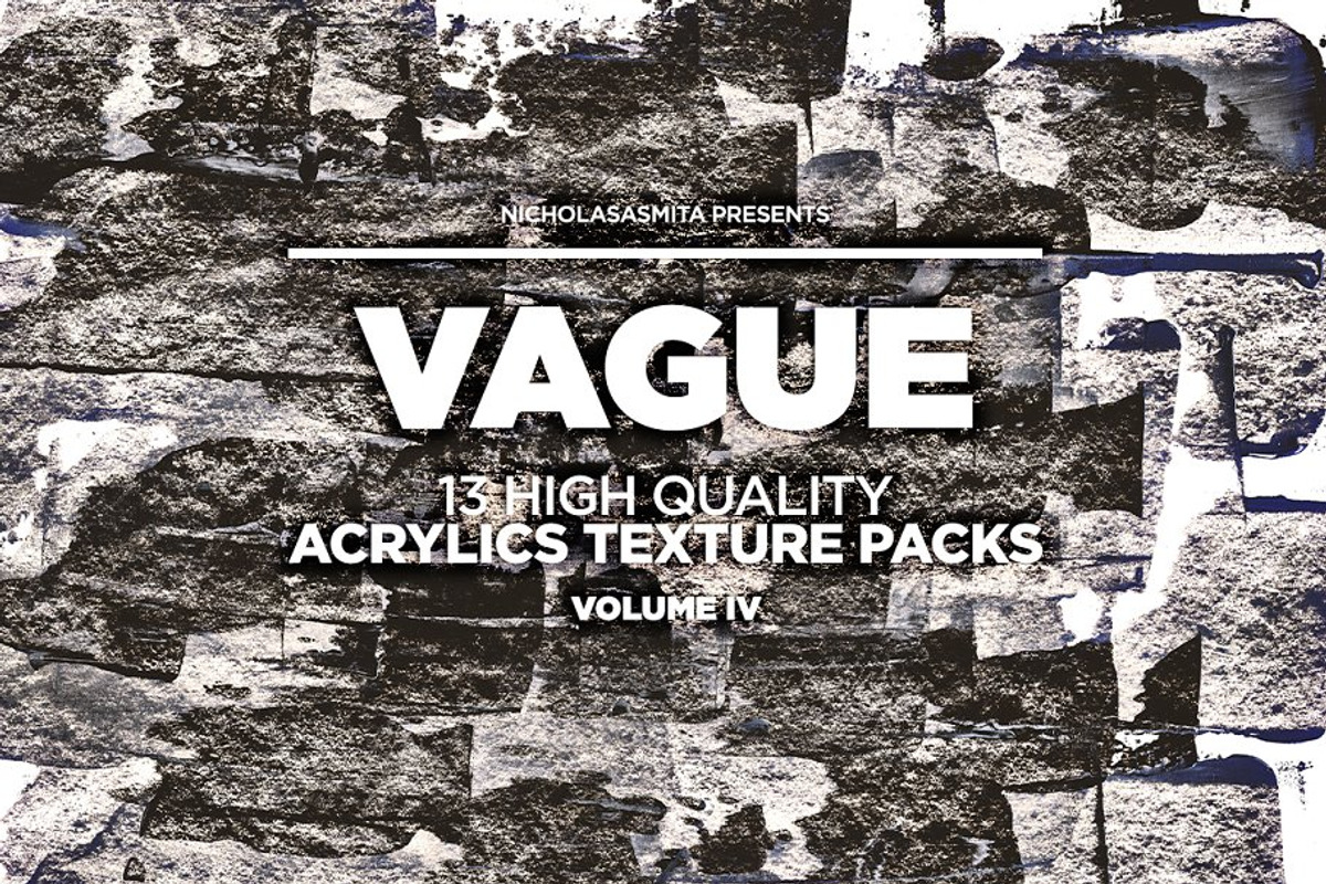 Vague 49 Acrylics Textures Packs, a Pattern Graphic by nicholasasmita (Photo 42 of 51)