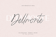 Dellmonte - Elegant Font Duo, a Script Font by Pen Culture (Thumbnail 1 of 8)