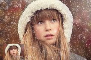 50 Falling Snow Photo Overlays preview 6