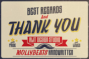 Molly Beats Handwritten Font, a Script Font by alit design (Thumbnail 15 of 15)