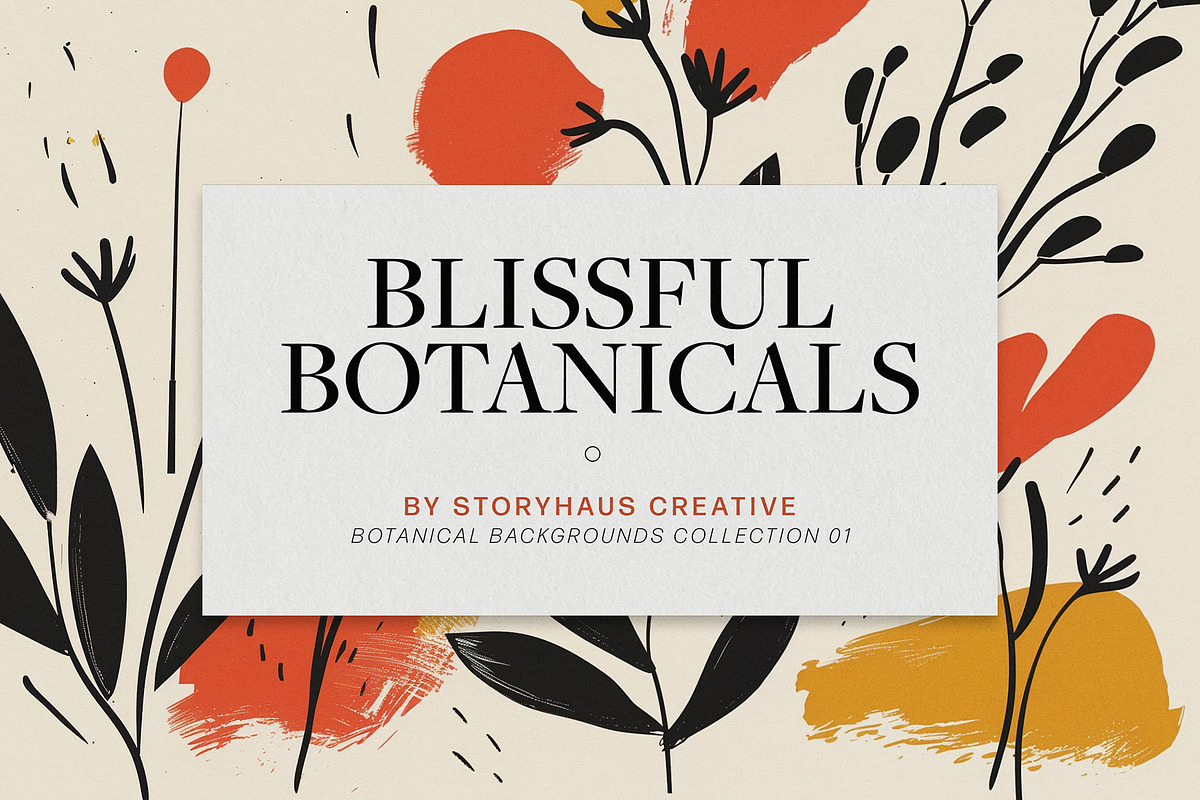 Blissful Botanicals | Vector Florals, an Object Illustration by Storyhaus Creative (Photo 1 of 8)