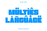 Savior - 2 Styles Bold Sans Serif, a Sans Serif Font by Mahesans Co (Thumbnail 11 of 11)